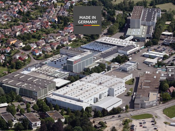 Das NEFF Werk in Bretten (Baden-Württemberg) aus der Luft