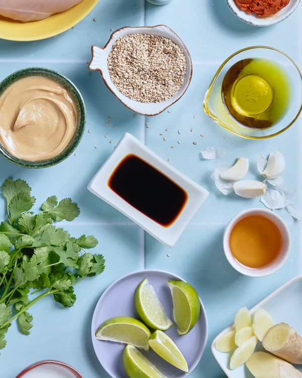 Hähnchen-Saté mit Erdnusssauce – Rezeptkarte