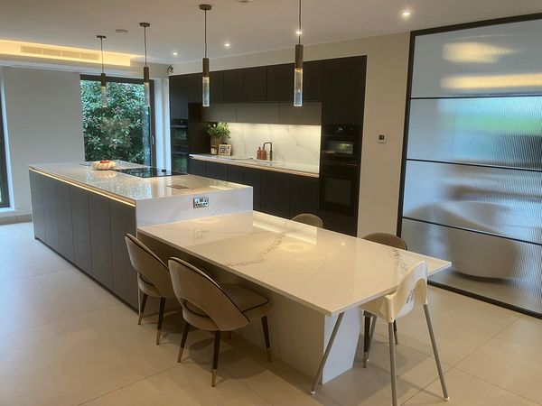 KF Kitchens location set up