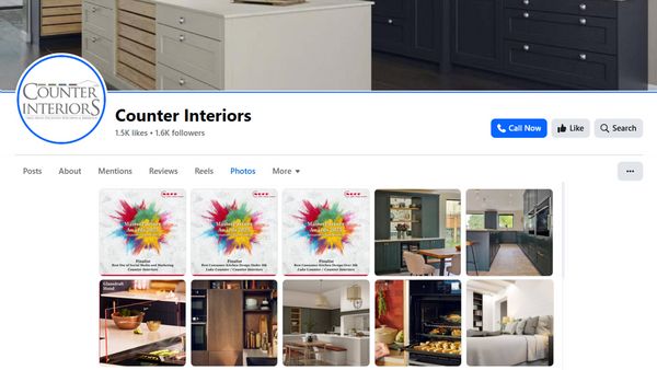 Counter Interiors location set up