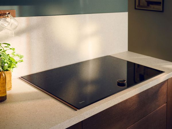 NEFF induction hob set in kitchen