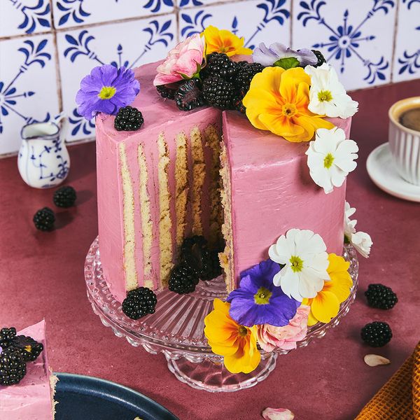 NEFF vertical stripe cake