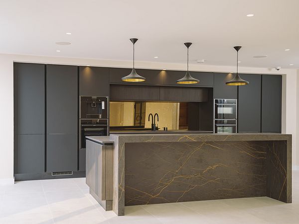 Neff vertical kitchen dark inspiration