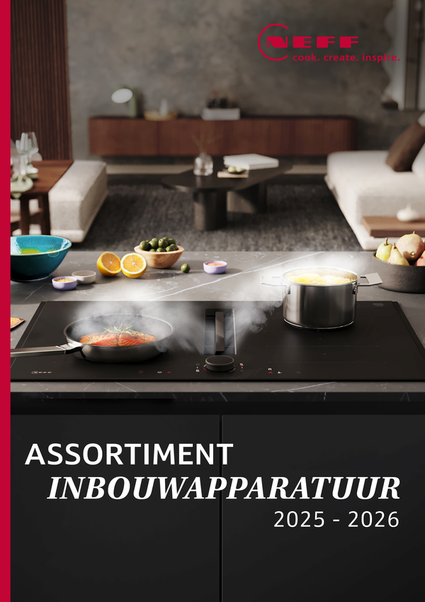 Brochure assortiment inbouwapparatuur 2025-2026