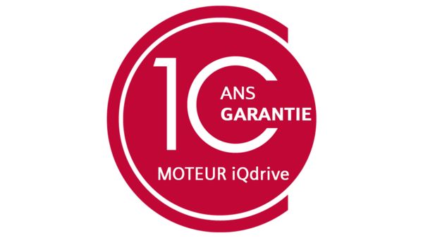 Logo 10 ans pour la garantie Silent Drive. 