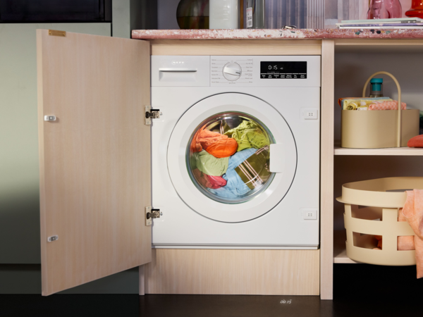 Einbauwaschmaschine und Einbau Waschtrockner