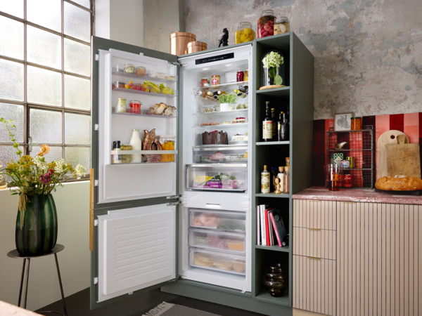 Die leisen Kühl- & Gefriergeräte von NEFF der Luftschallemissionsklasse B (<36 dB).