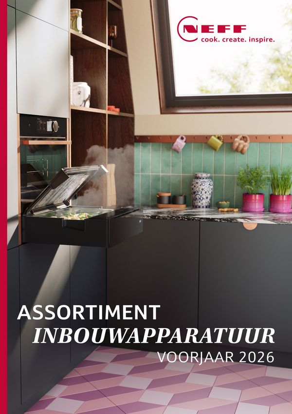 Brochure assortiment inbouwapparatuur 2026