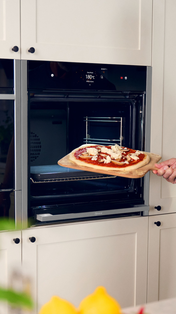 Pizzastufe Backofen