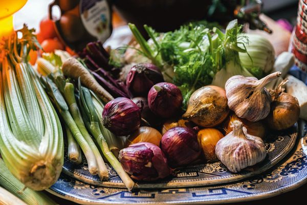 Piatto ricco di ortaggi