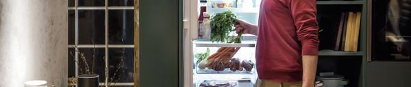 Unsere smarten Kühlschränke tun alles für die Frische der Zutaten