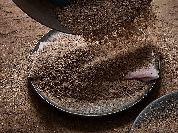 Tecniche: cucinare con la sabbia