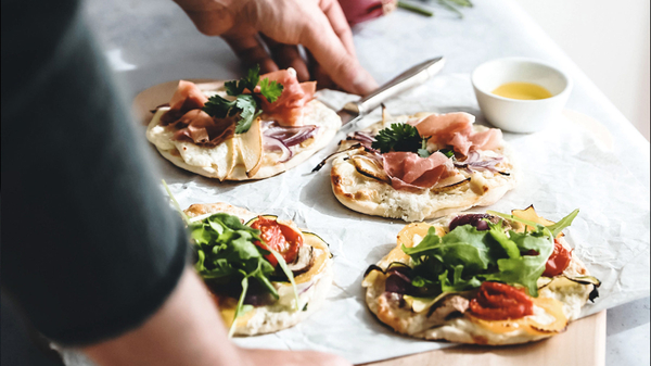 Mini Flammkuchen  