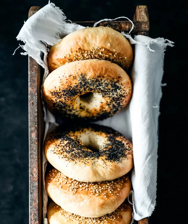 home made bagels