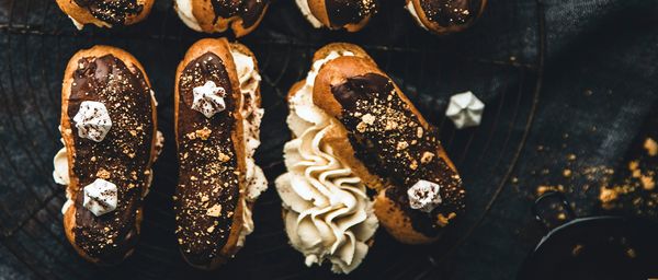 Rezept: Eclairs mit Tiramisu-Creme