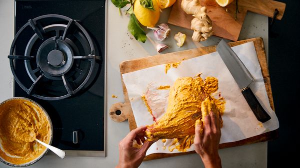 Step 2 - Indian spiced lamb