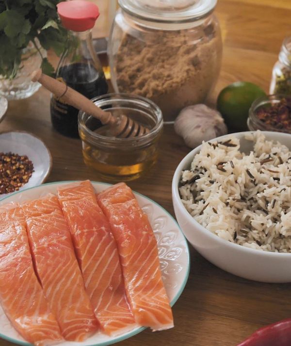 Asian salmon ingredients 
