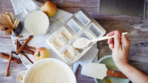 Step 2 - Apple & Cinnamon Ice Creams