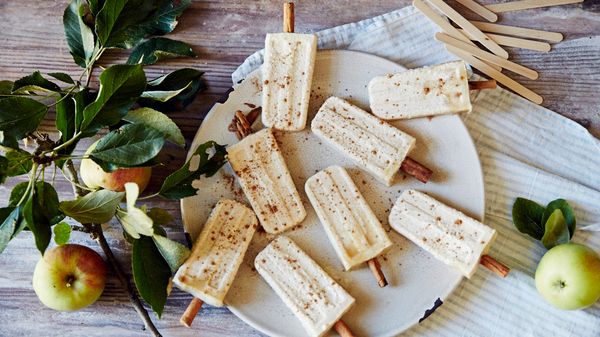 Step 4 - apple & cinnamon ice creams