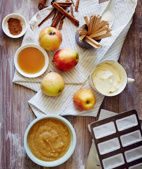 Apple & Cinnamon Ice Creams