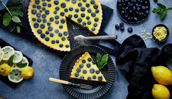 Lemon Blueberry Tarte