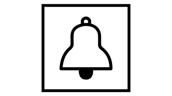 Alarm symbol graphic