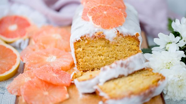 grapefruit drizzle cake - best of baking
