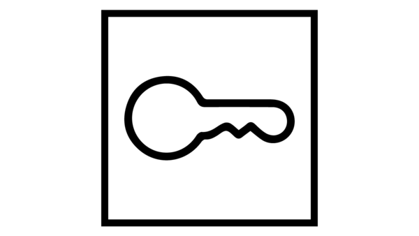 Σύμβολο κλειδώματος ασφαλείας για παιδιά