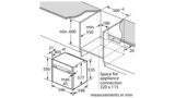 N 90 Built-in oven with steam function 60 x 60 cm Graphite-Grey B48FT78G0 B48FT78G0-11