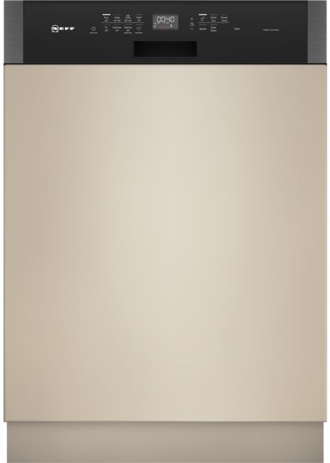 N 70 semi-integrated dishwasher 60 cm Stainless steel, Tall Tub S247HDS01A S247HDS01A-1