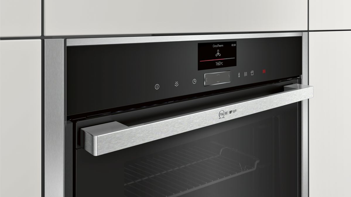 N 90 Built-in oven with added steam function 60 x 60 cm Stainless steel B57VS26N0B B57VS26N0B-3