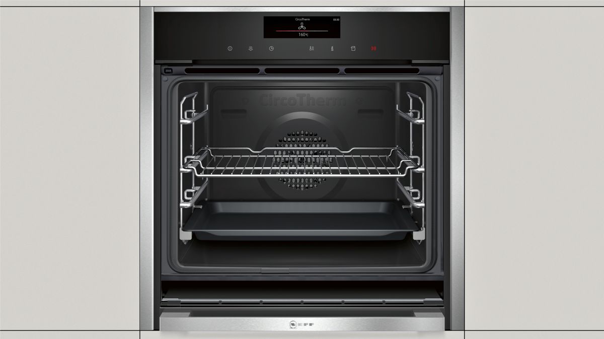 N 90 Built-in oven with added steam function Stainless steel B58VT68N0B B58VT68N0B-5