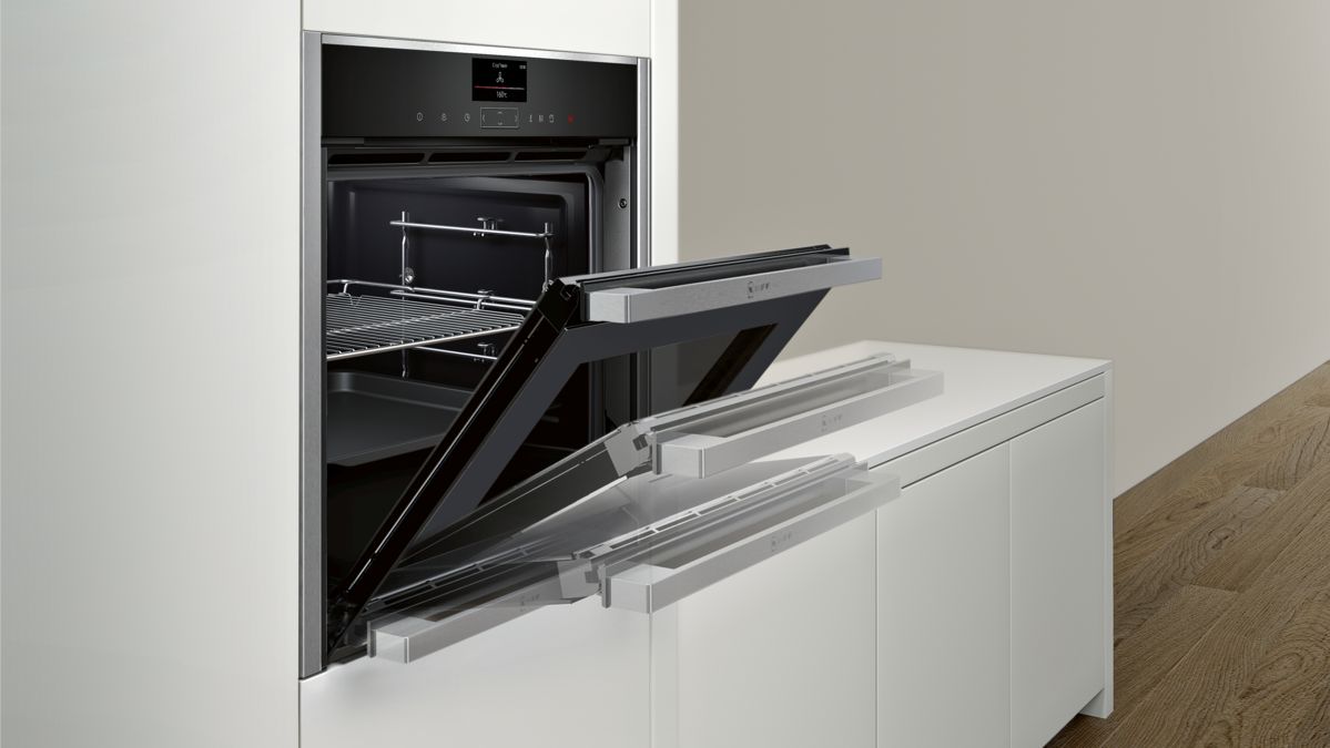 N 90 Built-in oven with added steam function 60 x 60 cm Stainless steel B57VS26N0B B57VS26N0B-5