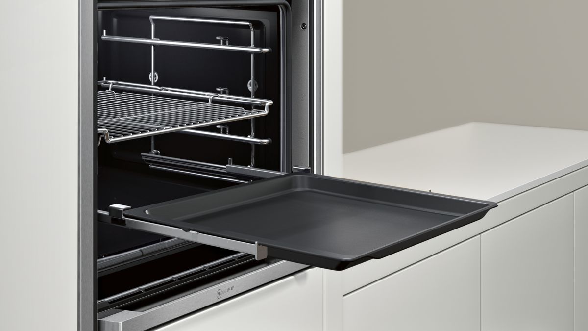 N 90 Built-in oven with added steam function 60 x 60 cm Stainless steel B58VT68H0B B58VT68H0B-7
