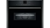 N 70 Built-in compact oven with microwave function 60 x 45 cm Graphite-Grey C17MR02G0B C17MR02G0B-1