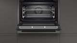 N 90 Built-in compact oven with steam function 60 x 45 cm Graphite-Grey C18FT28G0 C18FT28G0-3