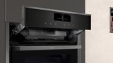 N 90 Built-in oven with added steam function 60 x 60 cm Graphite-Grey B58VT68G0 B58VT68G0-5