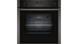 N 50 Built-in oven with added steam function 60 x 60 cm Graphite-Grey B5AVM7AG0A B5AVM7AG0A-1