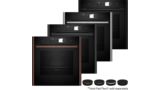 N 90 Built-in oven with added steam function 60 x 60 cm Flex Design B69VY7MY0A B69VY7MY0A-1