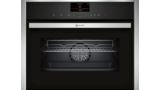 N 90 Built-in compact oven with steam function 60 x 45 cm Stainless steel C17FS32N0B C17FS32N0B-1