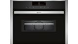 N 90 Built-in compact oven with added steam and microwave function 60 x 45 cm Stainless steel C28QT27N0 C28QT27N0-1