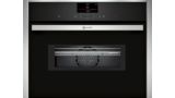 N 90 Built-in compact oven with microwave function Stainless steel C27MS22N0B C27MS22N0B-1