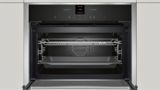 N 70 Built-in compact oven with microwave function 60 x 45 cm Stainless steel C17MR02N0B C17MR02N0B-4