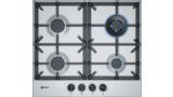 N 70 Gas cooktop 60 cm Stainless steel T26DS59N0A T26DS59N0A-1
