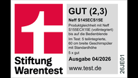 Stiftung Warentest 04/2026: GUT (2,3)
