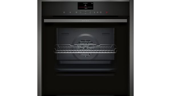 N 90 Built-in oven with steam function 60 x 60 cm Graphite-Grey B47FS26G0 B47FS26G0-1