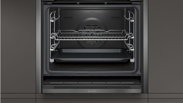N 90 Built-in oven with added steam function 60 x 60 cm Graphite-Grey B58VT68G0 B58VT68G0-3