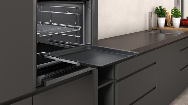 N 90 Built-in oven with steam function 60 x 60 cm Graphite-Grey B48FT78G0 B48FT78G0-7