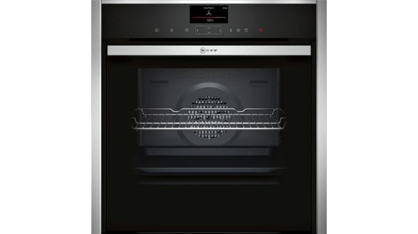 N 90 Built-in oven with steam function 60 x 60 cm Stainless steel B47FS36N0B B47FS36N0B-1