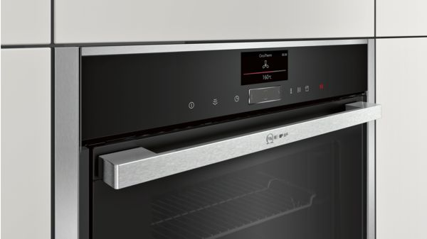 N 90 Built-in oven with steam function 60 x 60 cm Stainless steel B47FS36N0B B47FS36N0B-4